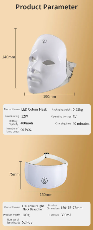 GLOW ON GIRL MASK