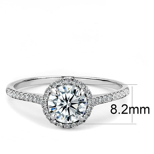 High polished (no plating) Stainless Steel Ring with AAA Grade