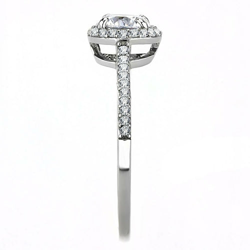 High polished (no plating) Stainless Steel Ring with AAA Grade