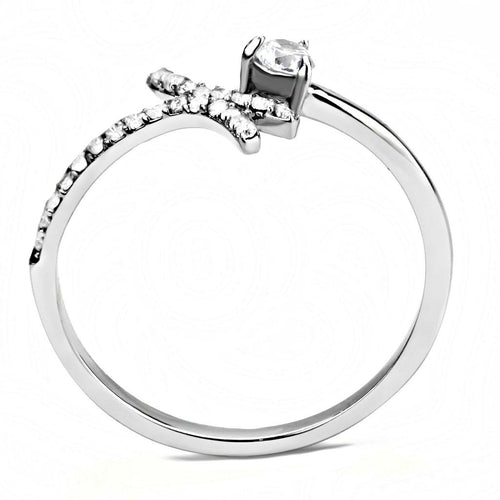 High polished (no plating) Stainless Steel Ring with AAA Grade