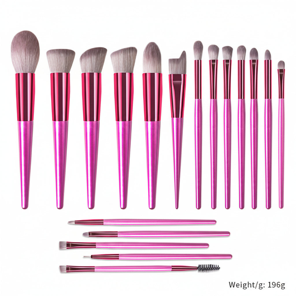 Cross-border explosions makeup brush suit 33-piece set beauty egg powder puff super soft eye shadow brush foundation brush beauty wholesale
