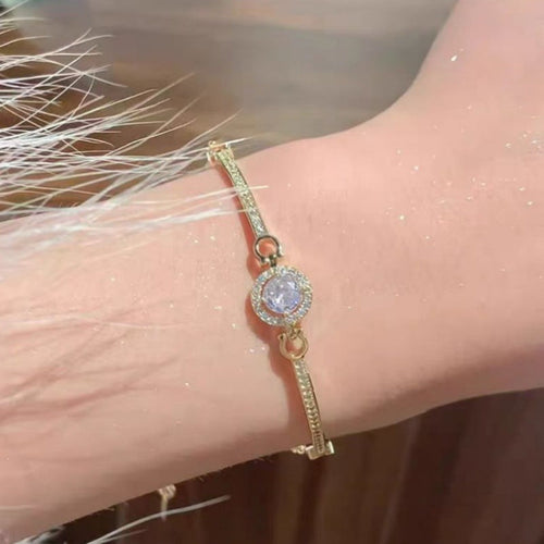 High end Diamond Bracelet Girl's Light Luxury Niche