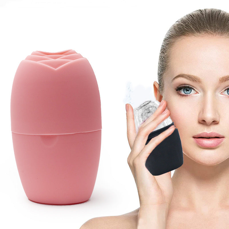 Beauty New Product Silicone Ice Compress Ice Roller Mold Beauty Instrument Portable Ice Tray Cooling Facial Massage Care
