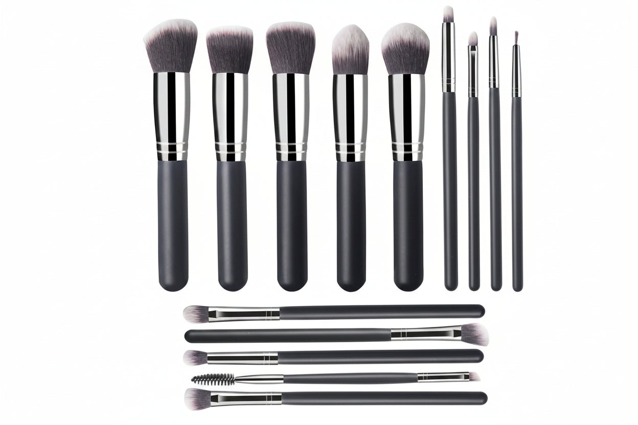 Cross-border explosions makeup brush suit 33-piece set beauty egg powder puff super soft eye shadow brush foundation brush beauty wholesale