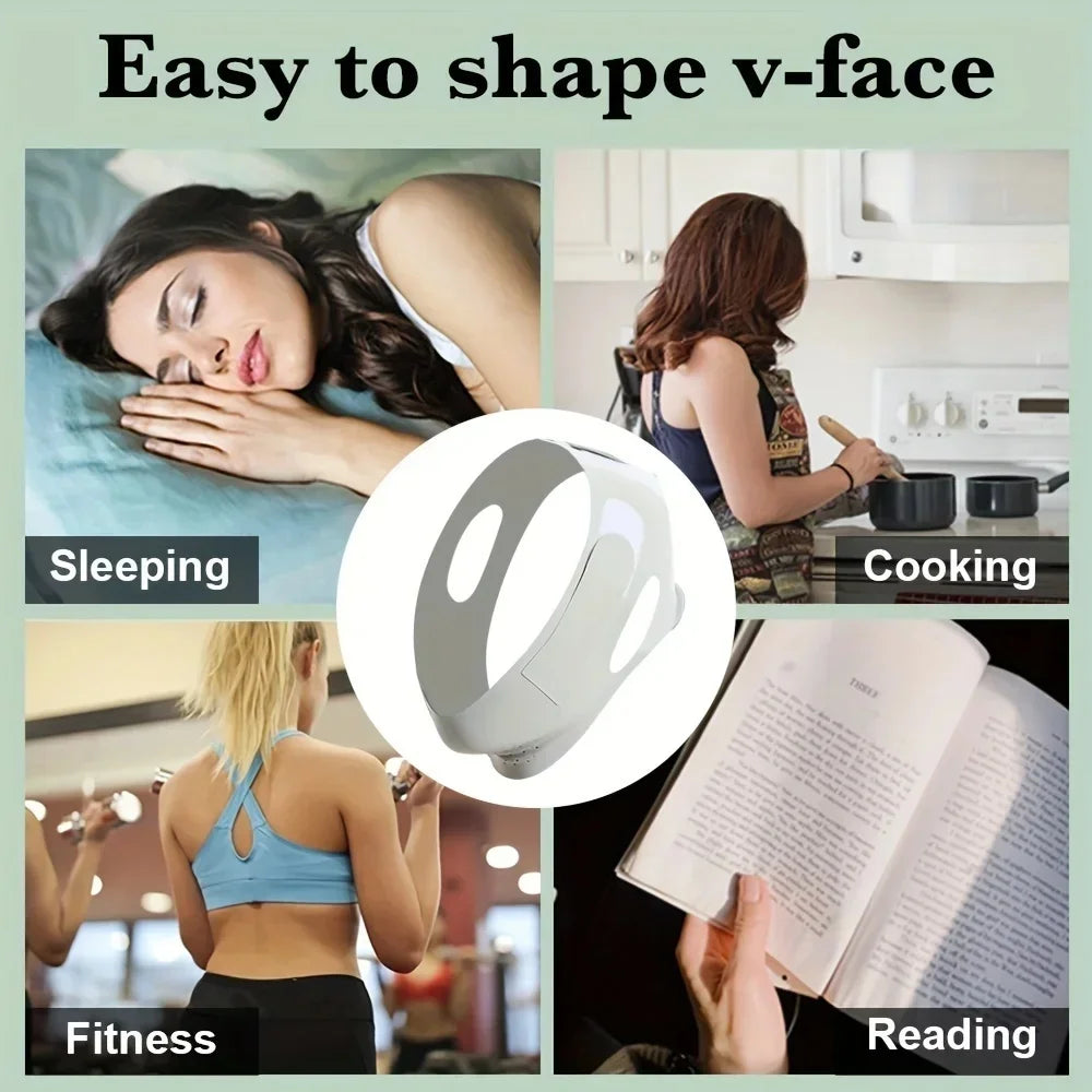 Reusable V Shaper Mask Beauty Face Sculpting Sleep Mask Facial Lifting