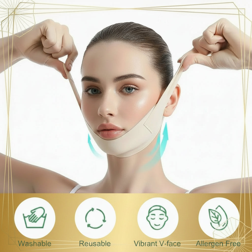 Reusable V Shaper Mask Beauty Face Sculpting Sleep Mask Facial Lifting