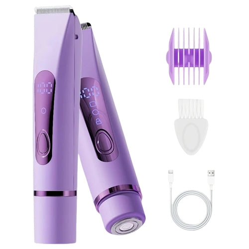 Women’s Bikini Trimmer, Upgraded High-Power Bikini Shaver (2 in 1)