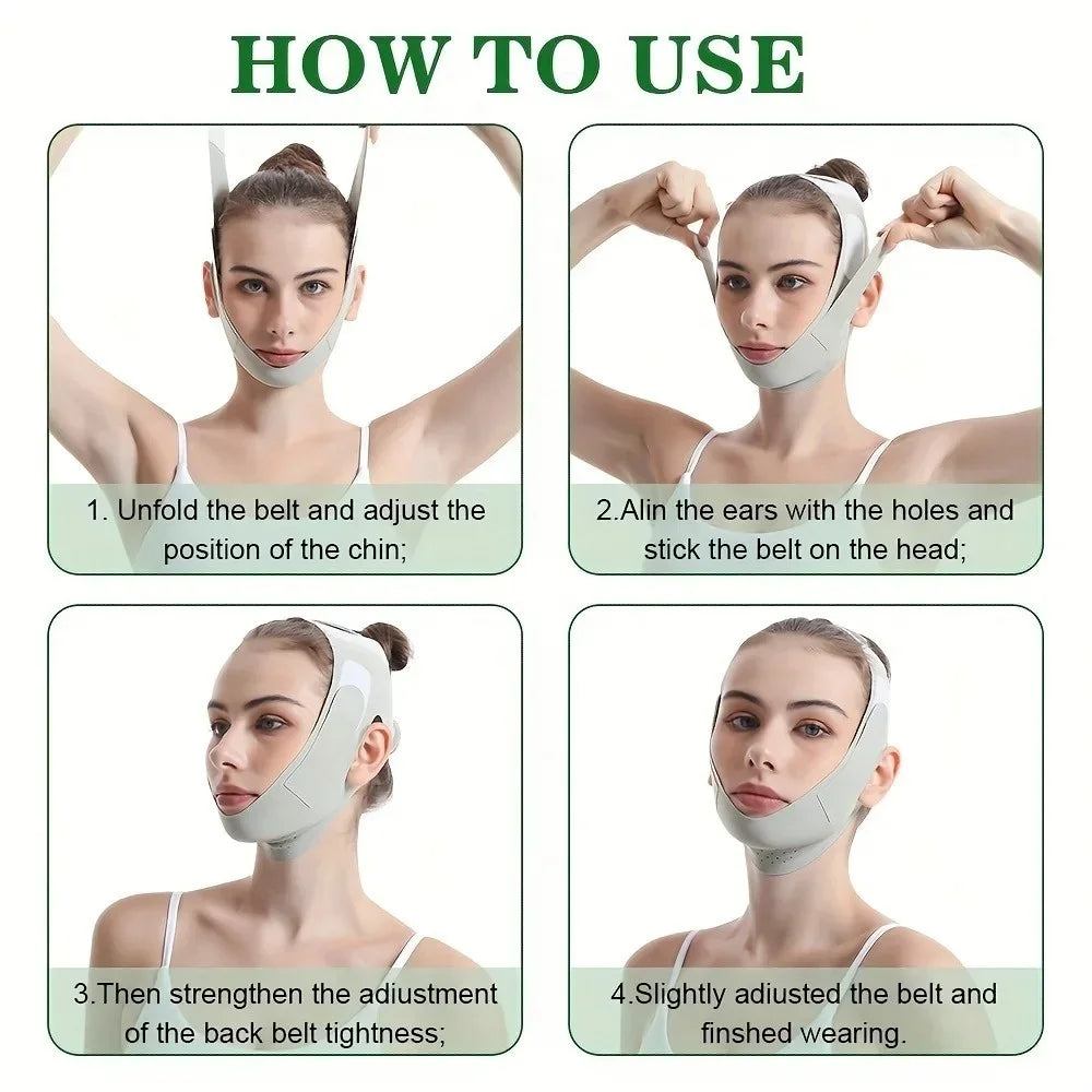 Reusable V Shaper Mask Beauty Face Sculpting Sleep Mask Facial Lifting