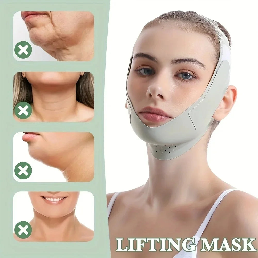 Reusable V Shaper Mask Beauty Face Sculpting Sleep Mask Facial Lifting