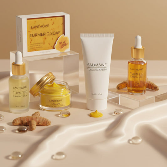 GlowRoot™ – 5-Piece Turmeric Skincare Kit for Radiant Skin