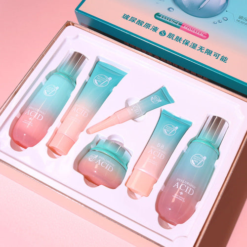 HydraGlow Skincare Set – With Hyaluronic Acid