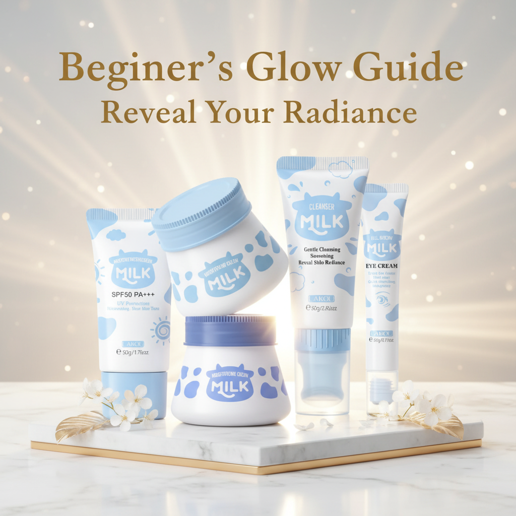 Milk Skin Care 5-piece Set Moisturizing Facial Care Suit