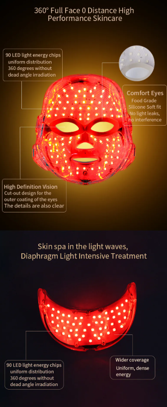 GLOW ON GIRL MASK