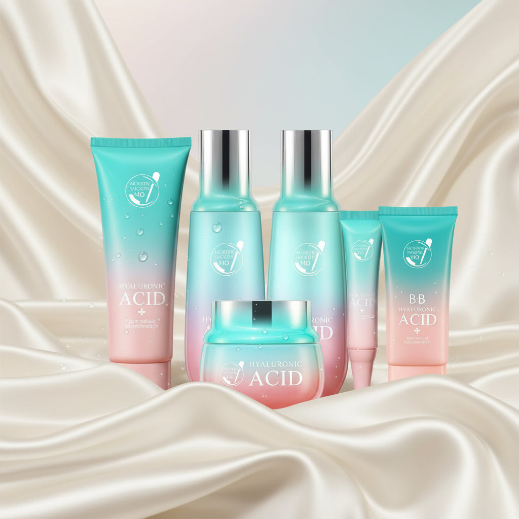 HydraGlow Skincare Set – With Hyaluronic Acid