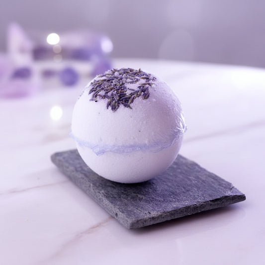 Organic Bath Bomb Calm Bomb- TWO SIZES lavender